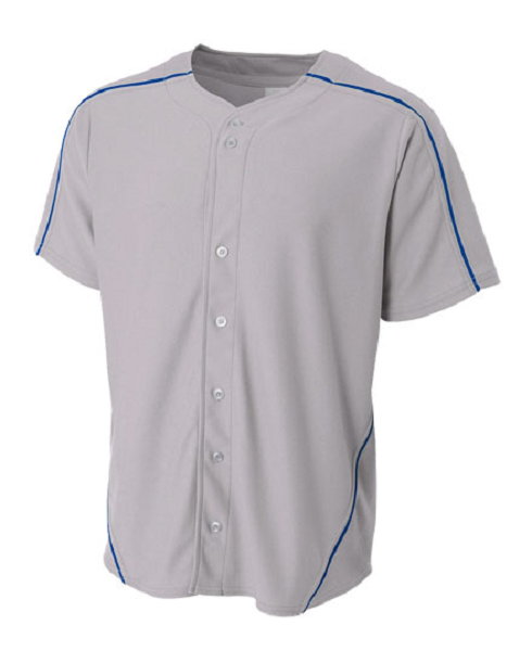 Full customized design :Youth Warp Knit Baseball Jersey - Design Online or Buy It Blank